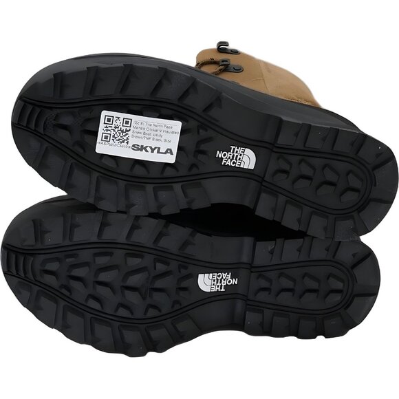 North Face Men's Chilkat V Insulated Snow Boot, Brown/Black, Size 8 - Picture 6 of 6
